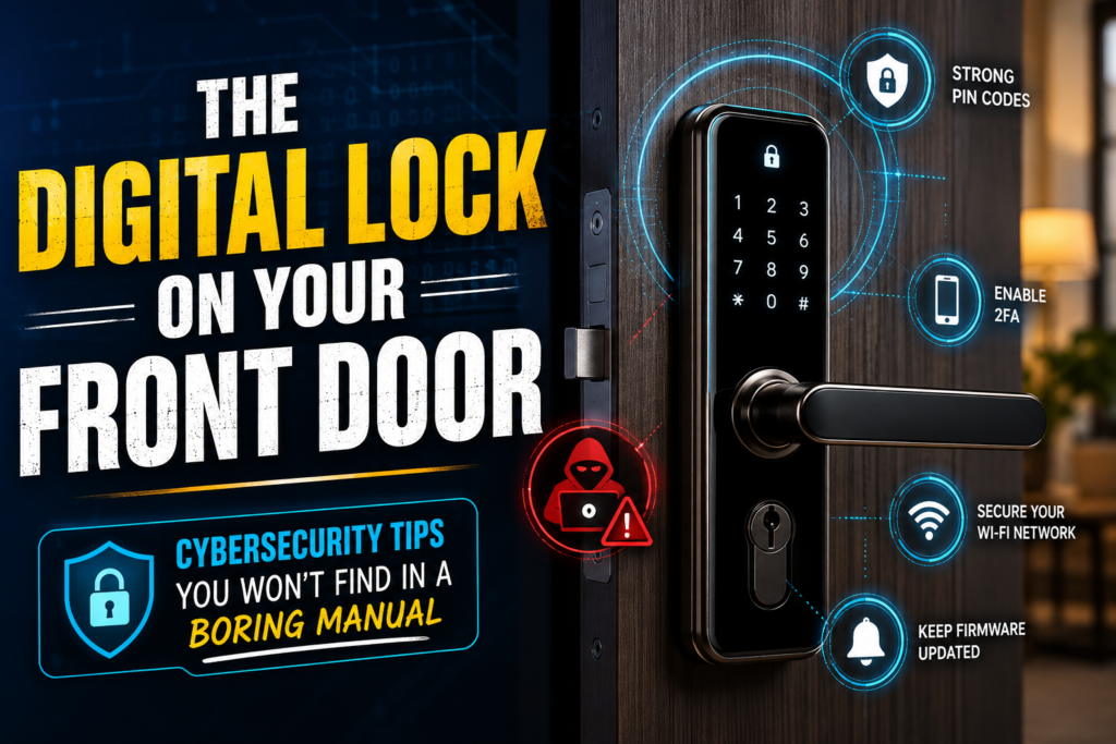 The Digital Lock on Your Front Door: Cybersecurity Tips You Won’t Find in a Boring Manual