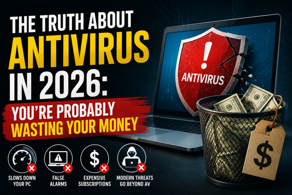 The Truth About Antivirus in 2026: You’re Probably Wasting Your Money