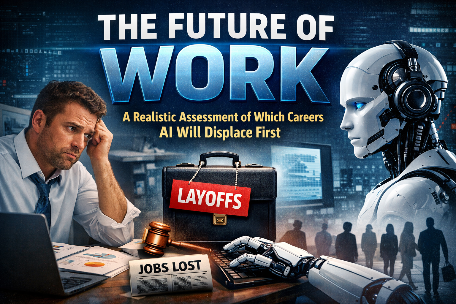 The Future of Work A Realistic Assessment of Which Careers AI Will Displace First
