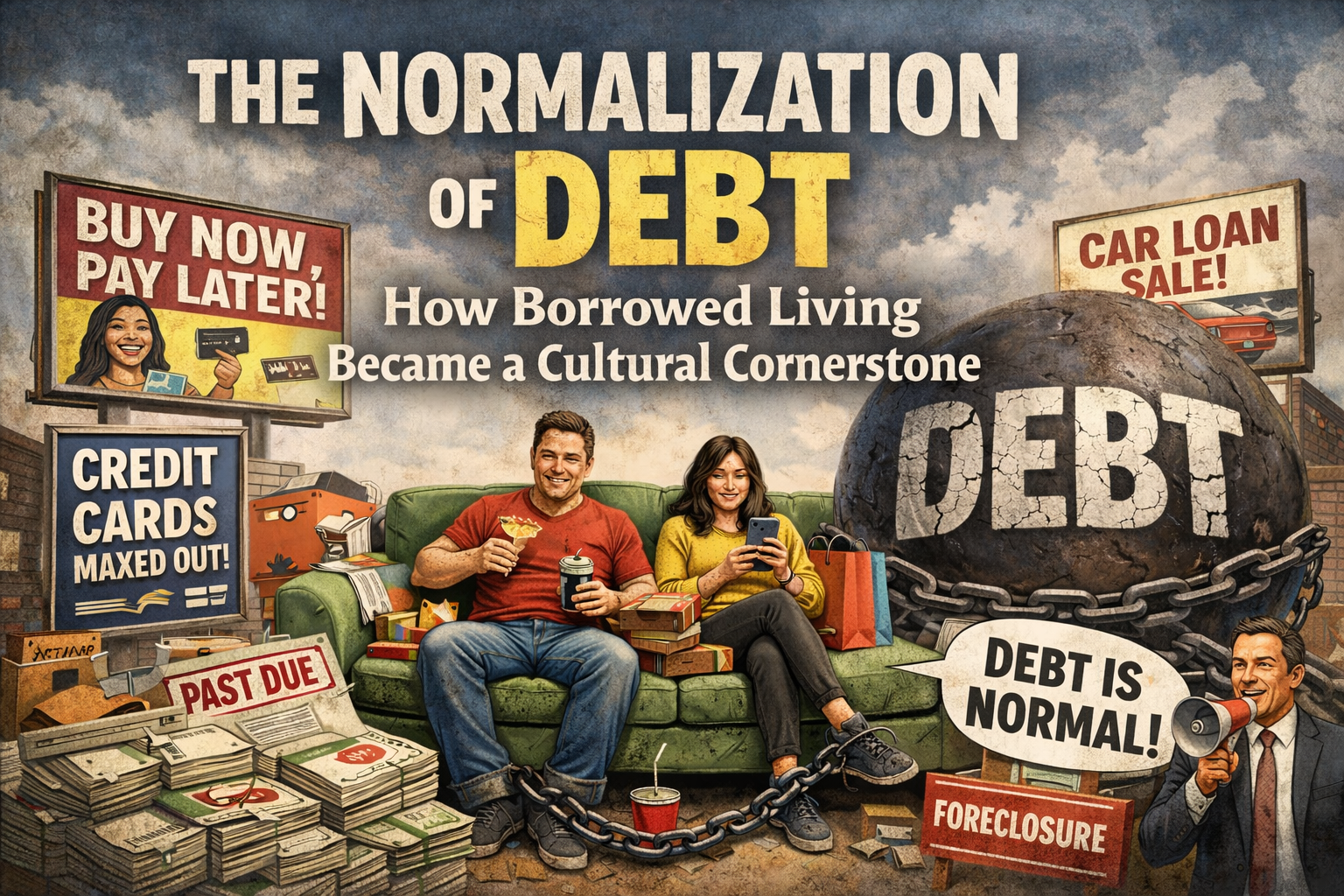 The Normalization of Debt How Borrowed Living Became a Cultural Cornerstone