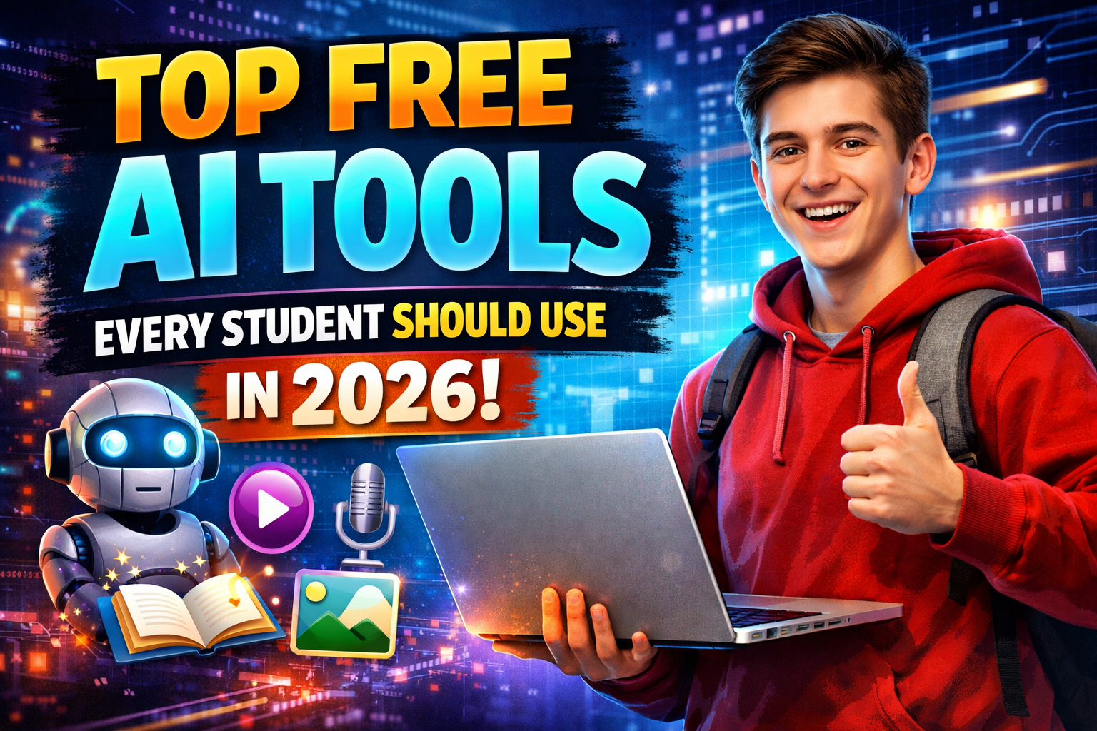 Top Free AI Tools Every Student Should Use in 2026
