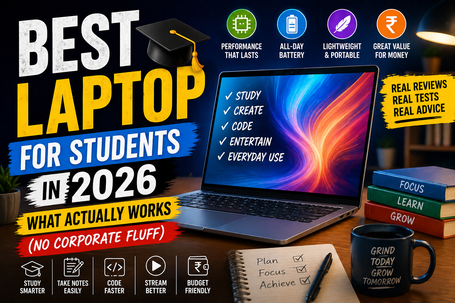 Best Laptop for Students in 2026 What Actually Works (No Corporate Fluff)