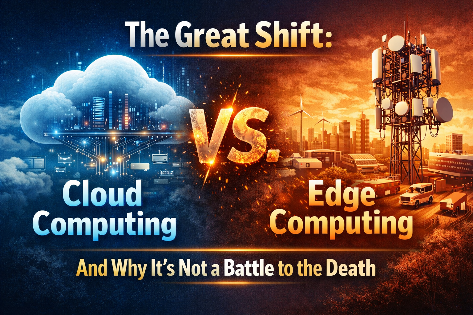 The Great Shift Cloud Computing vs. Edge Computing And Why It’s Not a Battle to the Death