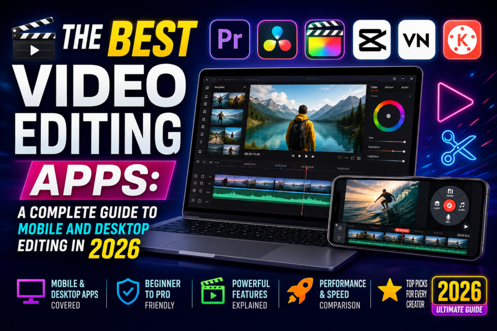 The Best Video Editing Apps: A Complete Guide to Mobile and Desktop Editing in 2026
