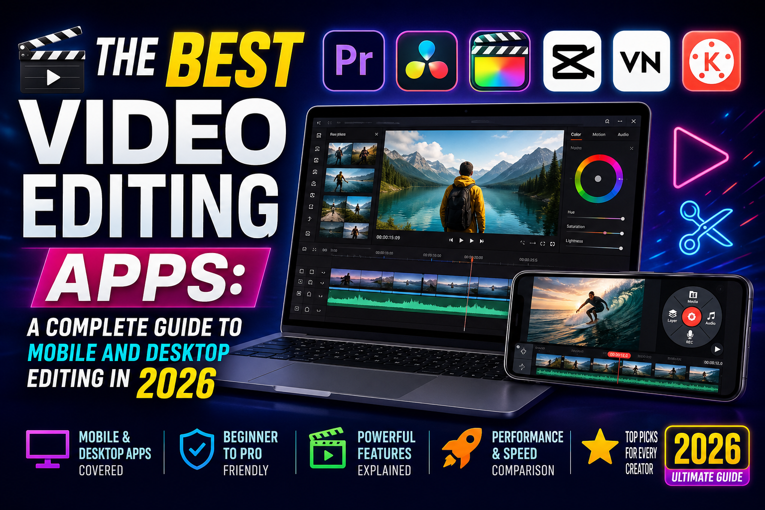 The Best Video Editing Apps: A Complete Guide to Mobile and Desktop Editing in 2026